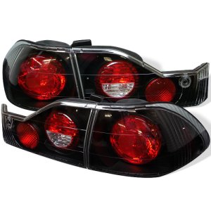 Honda Accord Tail Lights - SPYDER - Euro Style - Black - `98-`00 Honda Accord Tail Lights - SPYDER - Euro Style - Black - `98-`00