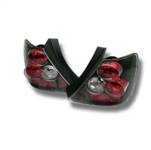 Honda Civic Si Tail Lights - SPYDER - Euro Style - Black - `03-`05