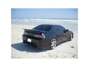 Honda Prelude Euro Tail Lights - SPYDER - Euro Style - Black - `97-`01