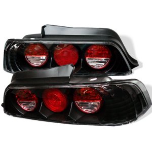 Honda Prelude Euro Tail Lights - SPYDER - Euro Style - Black - `97-`01 Honda Prelude Euro Tail Lights - SPYDER - Euro Style - Black - `97-`01