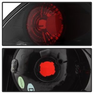 Hyundai Santa Fe Tail Lights - SPYDER - Euro Style - Black - `01-`06