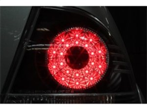 Lexus IS 300 LED Tail Lights - SPYDER - Black - `01-`05