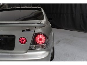 Lexus IS 300 LED Tail Lights - SPYDER - Black - `01-`05