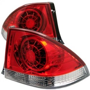Lexus IS 300 Tail Lights - SPYDER - LED - Red/Clear - `01-`03 Lexus IS 300 Tail Lights - SPYDER - LED - Red/Clear - `01-`03