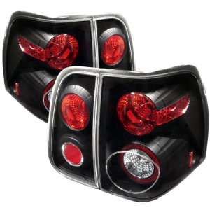 Lincoln Navigator Euro Tail Lights - SPYDER - Euro Style - Black - `03-`06