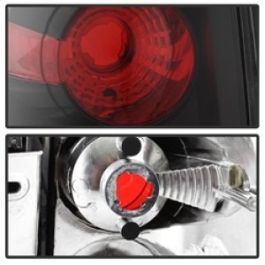 Lincoln Navigator Euro Tail Lights - SPYDER - Euro Style - Black - `03-`06