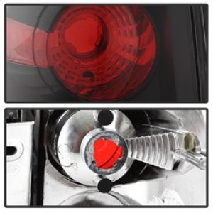 Lincoln Navigator Euro Tail Lights - SPYDER - Euro Style - Black - `03-`06