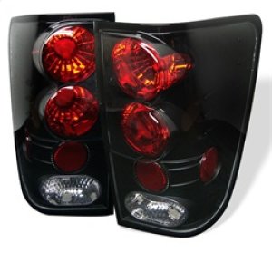 Nissan Titan Tail Lights - SPYDER - Euro Style - Black - `04-`14