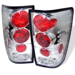 Nissan Titan Tail Lights - Rear - SPYDER - Euro Style - Chrome - `04-`14 Nissan Titan Tail Lights - Rear - SPYDER - Euro Style - Chrome - `04-`14