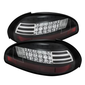 Pontiac Grand Prix LED Tail Lights - SPYDER - Black - `97-`03