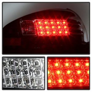 Pontiac Grand Prix LED Tail Lights - SPYDER - Black - `97-`03