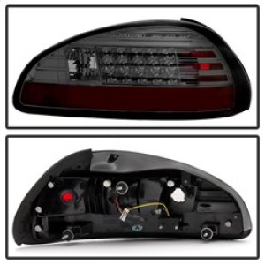 Pontiac Grand Prix LED Tail Lights - SPYDER - Smoke - `97-`03