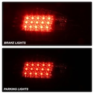 Pontiac Grand Prix LED Tail Lights - SPYDER - Smoke - `97-`03