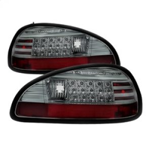 Pontiac Grand Prix LED Tail Lights - SPYDER - Smoke - `97-`03