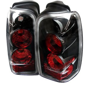 Toyota 4 Runner Tail Lights - SPYDER - Euro Style - Black - `96-`02