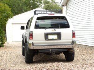 Toyota 4 Runner Tail Lights - SPYDER - Euro Style - Black - `96-`02