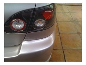 Toyota Corolla Tail Lights - Rear - SPYDER - Euro Style - Black - `03-`08