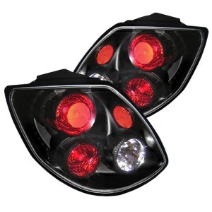 Toyota Matrix Tail Lights - SPYDER - Euro Style - Black - `03-`05 Toyota Matrix Tail Lights - SPYDER - Euro Style - Black - `03-`05