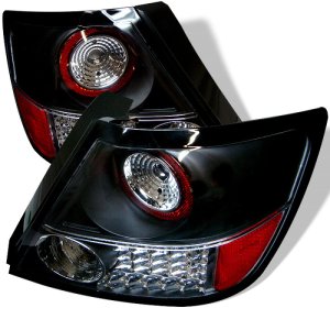Scion TC LED Tail Lights - SPYDER - Black - `05-`10