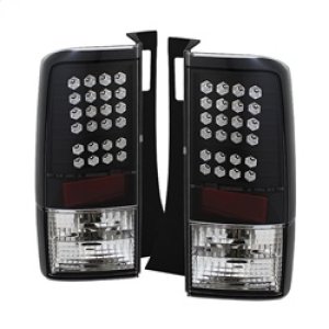 Scion XB LED Tail Lights - SPYDER - Black - `03-`07