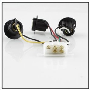 Toyota Tacoma Tail Lights - SPYDER - Euro Style - Chrome - `95-`00