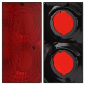 Toyota Tacoma Tail Lights - SPYDER - Euro Style - Chrome - `95-`00