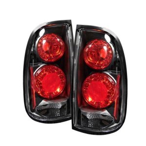Toyota Tundra Tail Lights - SPYDER - Euro Style - Black - `00-`03