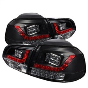 Volkswagen GTI LED Tail Lights - SPYDER - Black - `10-`13 Volkswagen GTI LED Tail Lights - SPYDER - Black - `10-`13