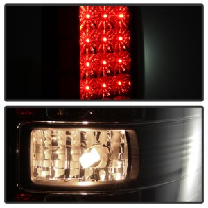 Ford F150 LED Tail Lights - SPYDER - Black - `09-`14