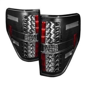 Ford F150 LED Tail Lights - SPYDER - Black - `09-`14