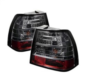 Volkswagen Jetta LED Tail Lights - SPYDER - Smoke - `99-`04