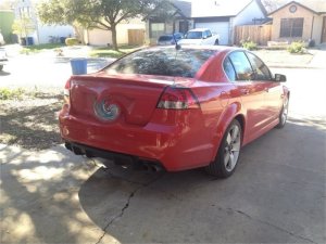 Pontiac G8 LED Tail Lights - SPYDER - Red Clear - `08-`09 Pontiac G8 LED Tail Lights - SPYDER - Red Clear - `08-`09