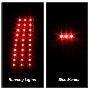 Chevrolet Silverado 2500 Tail Lights - Rear - SPYDER - xTune LED - Black - `99-`02