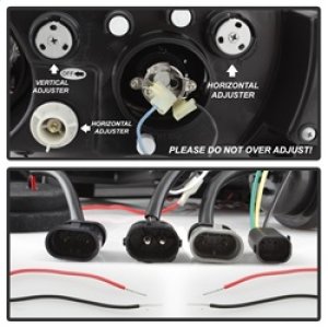 BMW Z3 Headlights - SPYDER - Projector Headlights, LED Halo - Chrome - `96-`02 BMW Z3 Headlights - SPYDER - Projector Headlights, LED Halo - Chrome - `96-`02