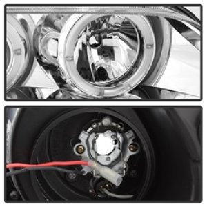 BMW Z3 Headlights - SPYDER - Projector Headlights, LED Halo - Chrome - `96-`02 BMW Z3 Headlights - SPYDER - Projector Headlights, LED Halo - Chrome - `96-`02