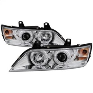 BMW Z3 Headlights - SPYDER - Projector Headlights, LED Halo - Chrome - `96-`02 BMW Z3 Headlights - SPYDER - Projector Headlights, LED Halo - Chrome - `96-`02