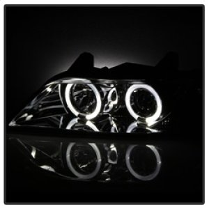 BMW Z3 Headlights - SPYDER - Projector Headlights, LED Halo - Chrome - `96-`02 BMW Z3 Headlights - SPYDER - Projector Headlights, LED Halo - Chrome - `96-`02