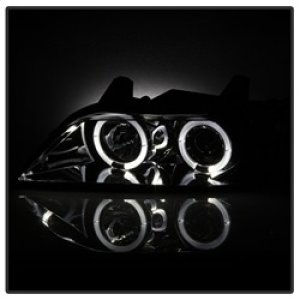 BMW Z3 Headlights - SPYDER - Projector, LED Halo - Smoke - `96-`02 BMW Z3 Headlights - SPYDER - Projector, LED Halo - Smoke - `96-`02