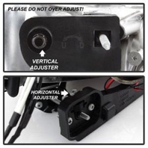 Chevrolet Camaro Headlights - SPYDER - Projector LED Halo - Black - `98-`02