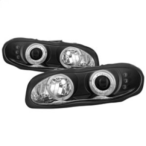 Chevrolet Camaro Headlights - SPYDER - Projector LED Halo - Black - `98-`02