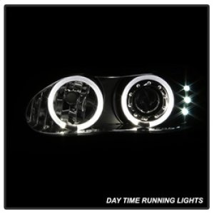 Chevrolet Camaro Headlights - SPYDER - Projector LED Halo - Black - `98-`02