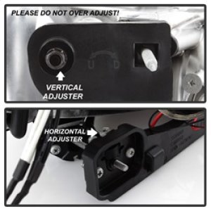 Chevrolet Camaro Headlights - SPYDER - Projector LED Halo - Black - `98-`02