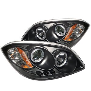 Pontiac G5 Headlights - SPYDER - Projector LED Halo - Black - `07-`09