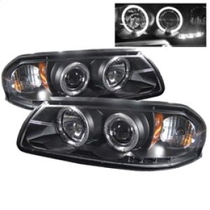 Chevrolet Impala Headlights - SPYDER - LED Halo Projector - Black - `00-`05
