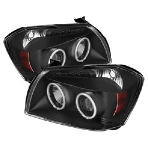 Dodge Magnum Headlights - SPYDER - CCFL Halo LED - Black - `05-`07