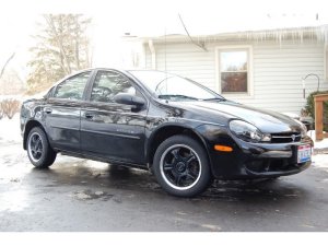 Dodge Neon Headlights - SPYDER - LED Halo - Black - `00-`02