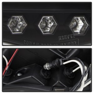 Dodge Ram 1500 Headlights - SPYDER - LED Halo Projector - Black - `02-`05