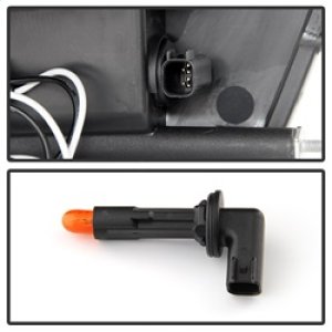 Dodge Ram 2500 Headlights - SPYDER - LED Halo Projector - Smoke - `06-`09