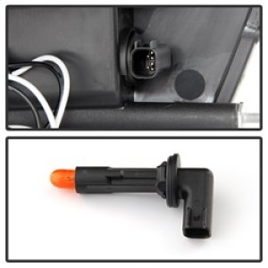 Dodge Ram 2500 Headlights - SPYDER - LED Halo Projector - Smoke - `06-`09