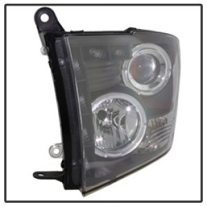 Dodge Ram 1500 Headlights - SPYDER - Projector LED Halo - Black - `09-`14